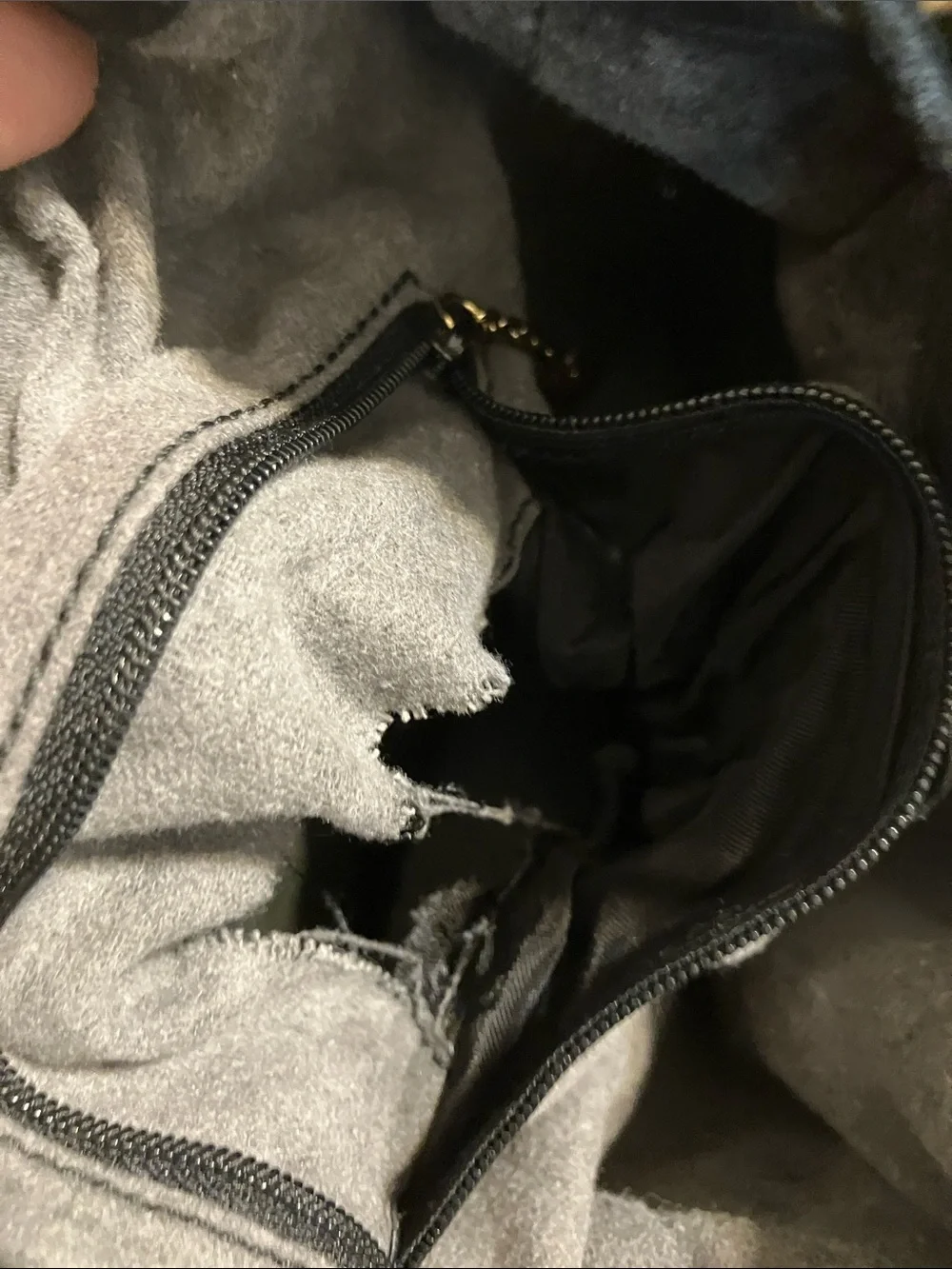 Gucci Black Leather Drawstring Bucket Bag with Bamboo Handle